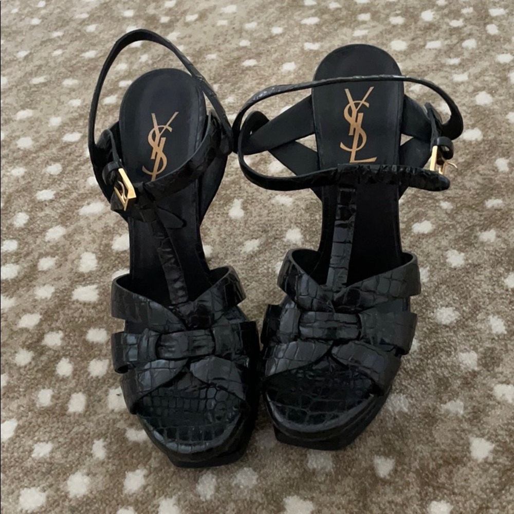 Saint Laurent tribute heels
